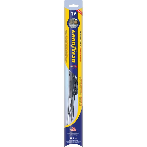 Goodyear Assurance Clearfit+ RepelMax Wiper Blade, 19 Inch 72119 Zoro